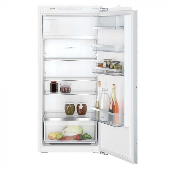 integrated fridge freezer with ice box