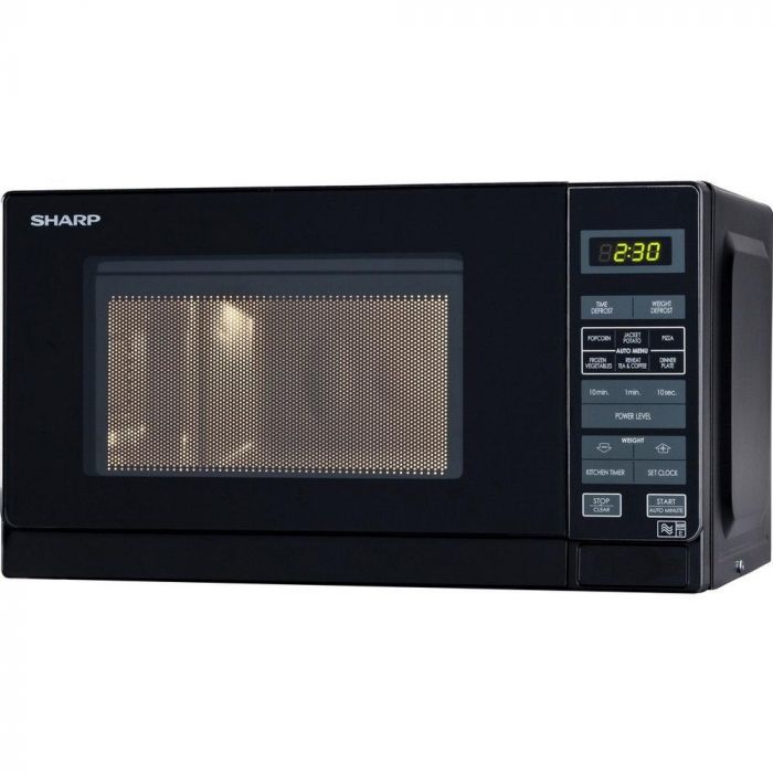 sharp r220dkm 20 litre microwave