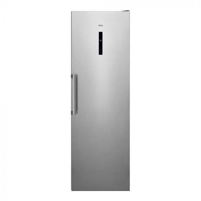 aeg stainless steel fridge