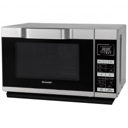 sharp 900w combination flatbed microwave r861 silver